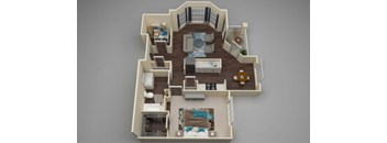 Somerville Floor Plan at Braxton Woods Lake, Greenville, South Carolina