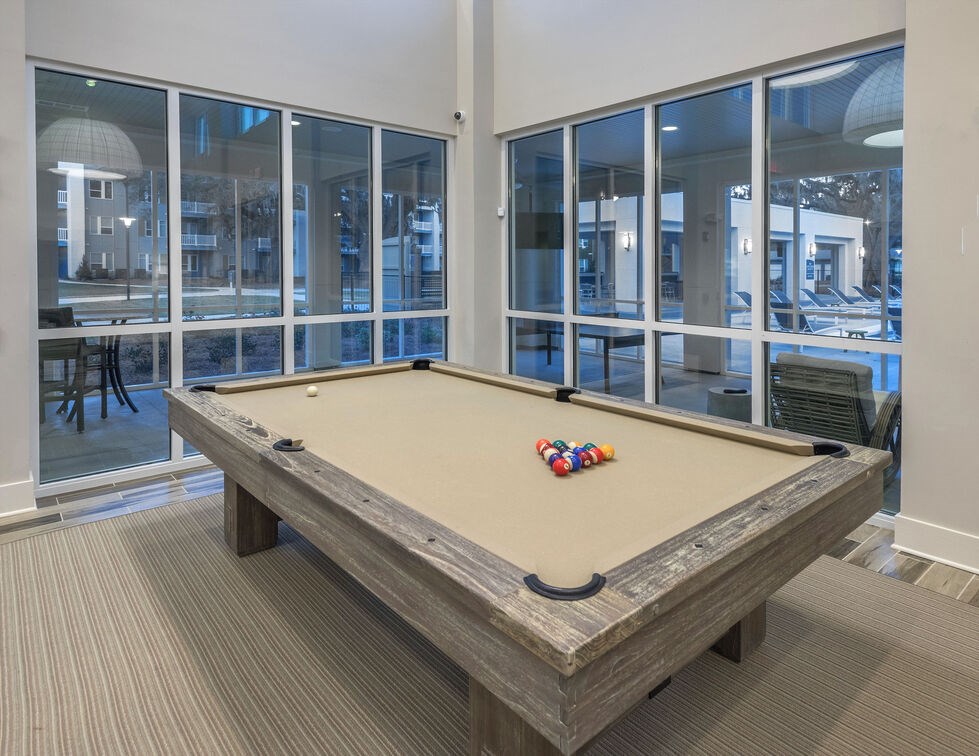 Billiards Table at Mariner Grove, Savannah, Georgia