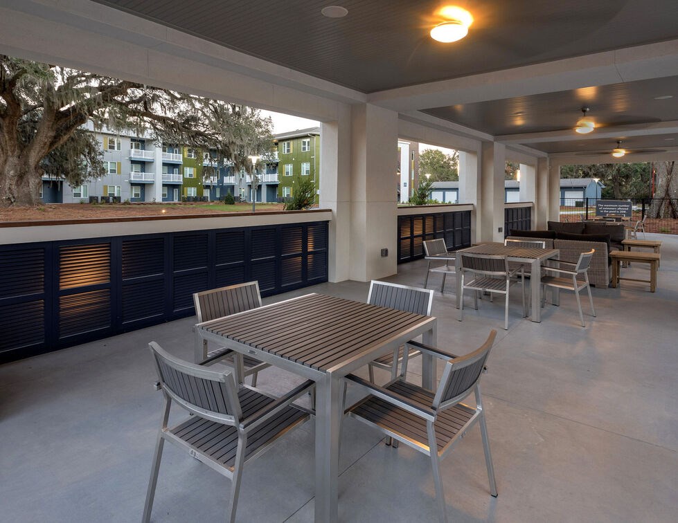 Outdoor Patio at Mariner Grove, Savannah, GA