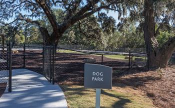 Dog Park Sign at Mariner Grove, Savannah