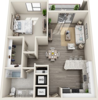A3 Floor Plan at Mariner Grove, Savannah