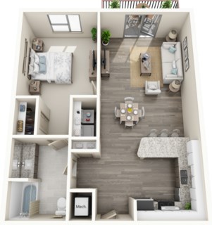 A4 Floor Plan at Mariner Grove, Savannah
