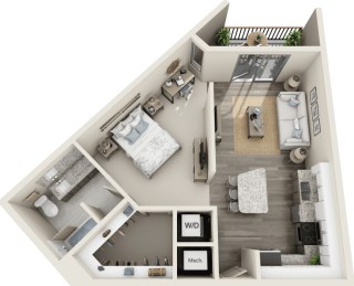 S3 Floor Plan at Mariner Grove, Savannah, 31404