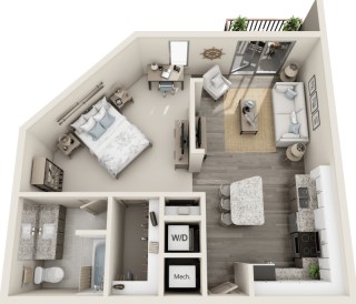 S6 Floor Plan at Mariner Grove, Georgia