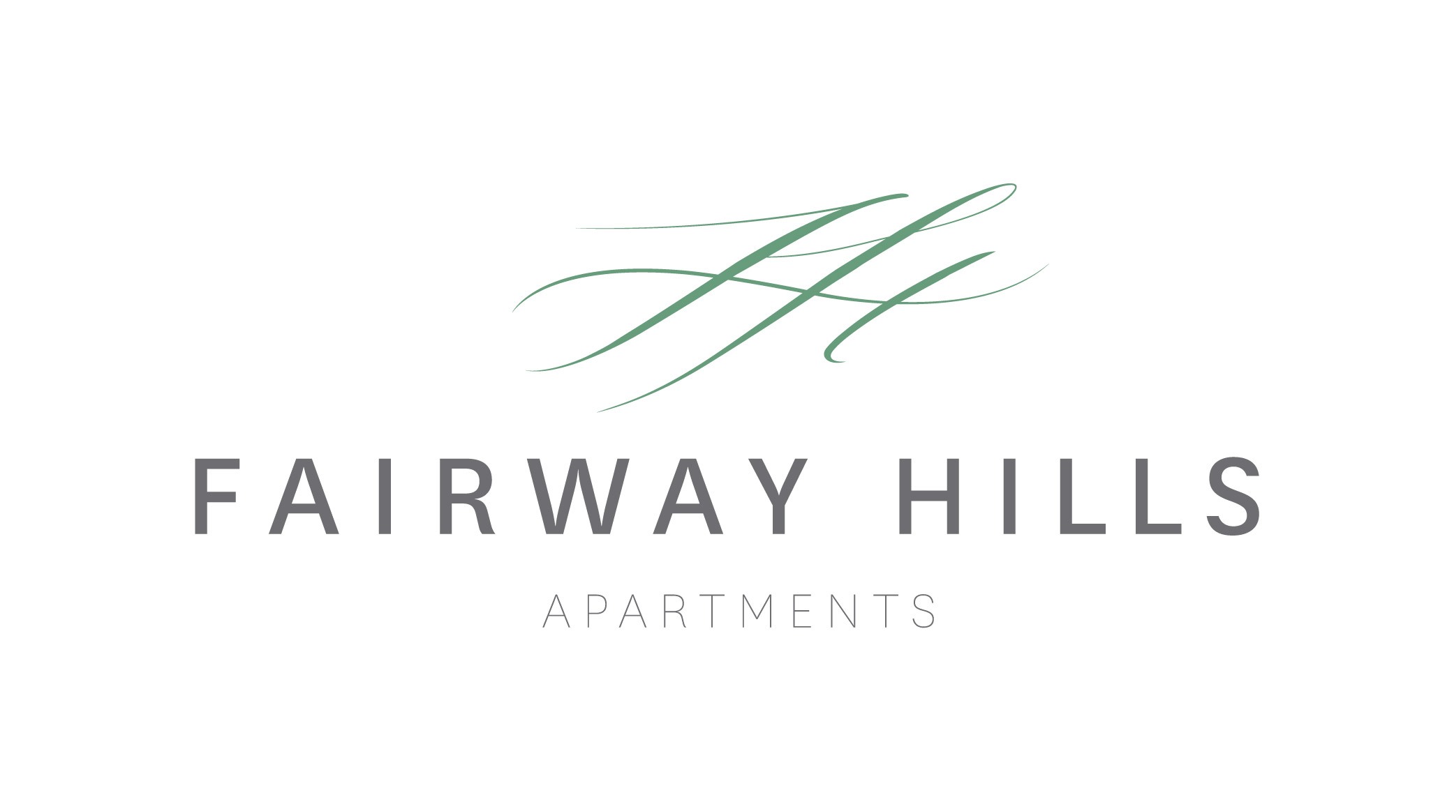 A logo for Fairway Hills Apartments is displayed.