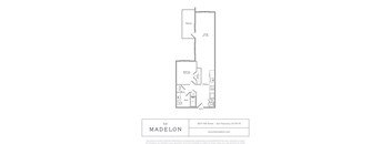 A floor plan for a property located at 2823 18th Street in San Francisco, CA.