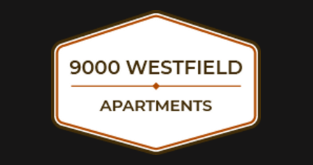 A sign that says 9000 Westfield Apartments.
