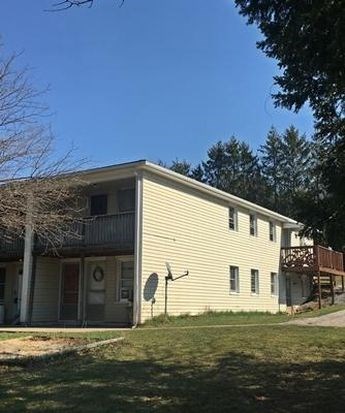 A house with a satellite dish on the side.