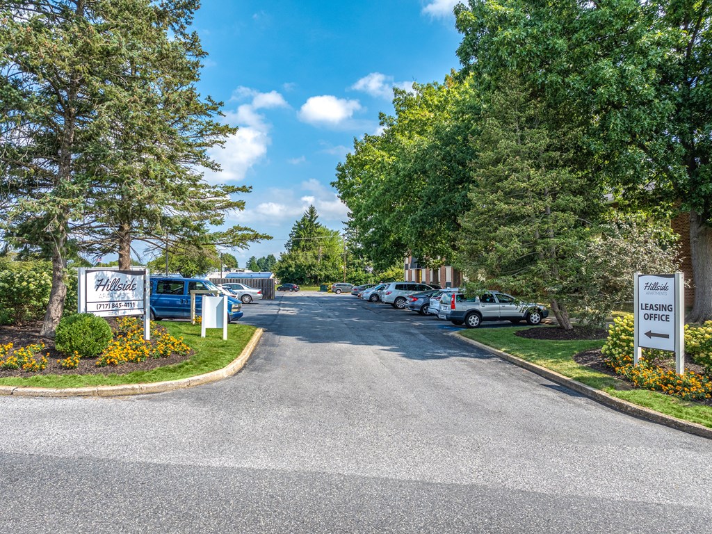 A leasing office for a Willard is shown in the image.