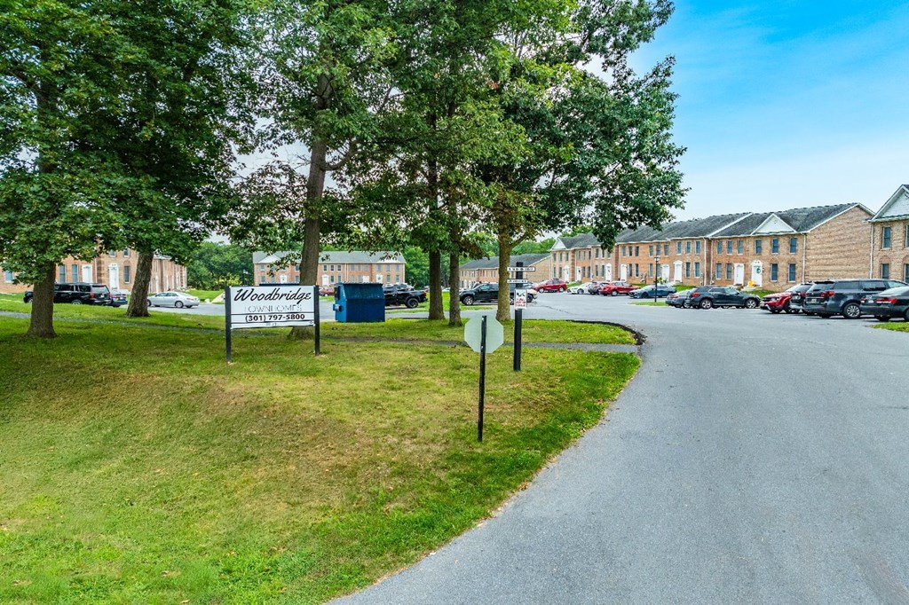 A sign in front of a building reads "Welcome to Westfield".