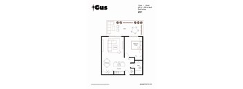1 Bedroom + 1 Bath