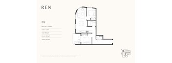 2 Bedroom + 1 Bath