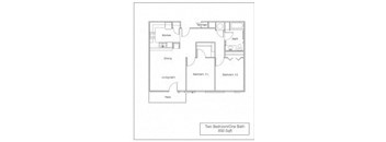 a floor plan of a house