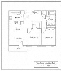 a floor plan of a house
