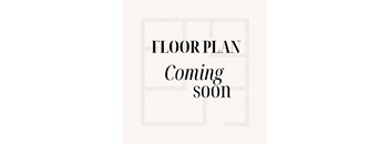 A sign that says "FLOOR PLAN Coming soon" is displayed.