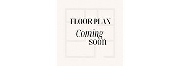 A sign that says "FLOOR PLAN Coming soon" is displayed.