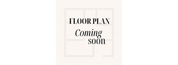 A sign that says "FLOOR PLAN Coming soon" is displayed.