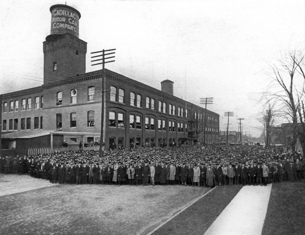 Historic Detroit Cadillac Building