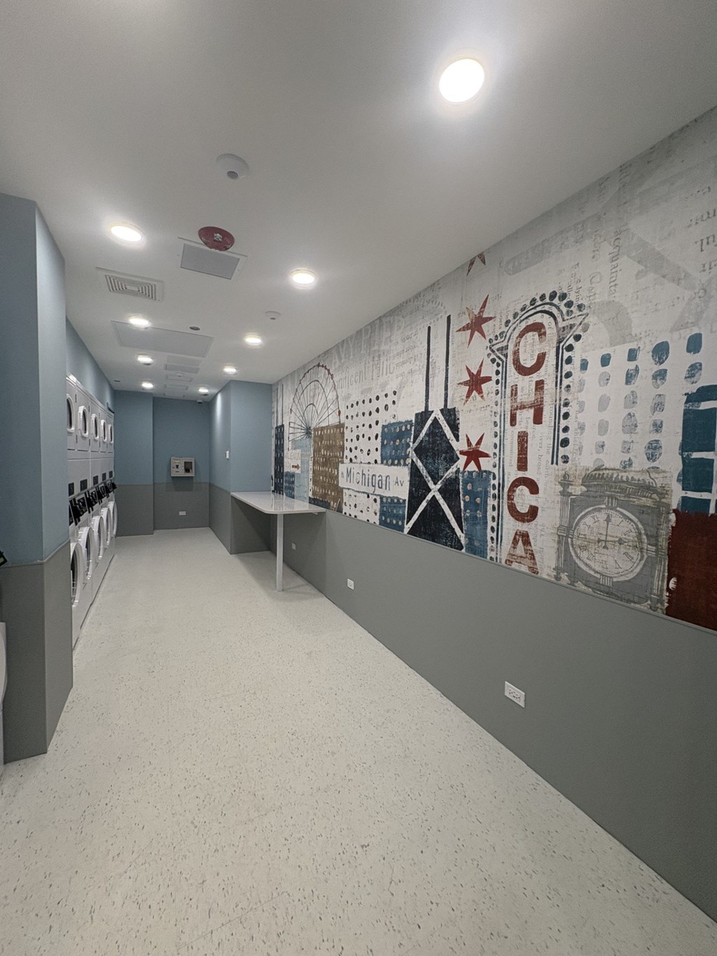Laundry Room at The Nest at Lincoln Park West, Chicago, IL