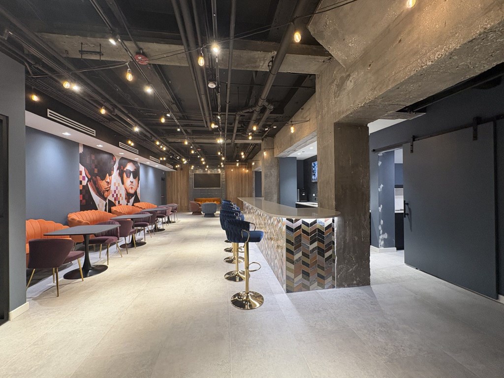 Party Room at The Nest at Lincoln Park West, Chicago Illinois