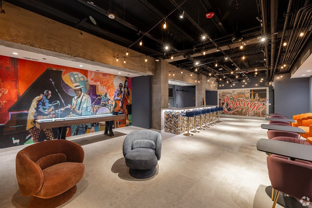 Party Lounge at The Nest at Lincoln Park West, Chicago, 60614