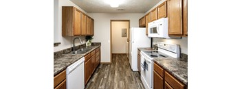 Modern Kitchen at Standing Bear Lake, Omaha