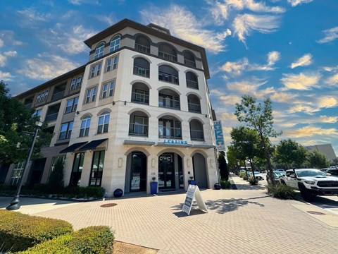 Leasing Exterior at Civic at Frisco Square Apartments, Frisco, TX