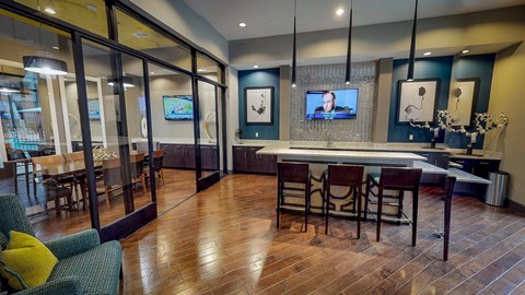 Large Community Clubhouse at Civic at Frisco Square Apartments, Frisco, TX, 75034