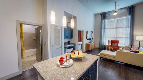 Elegant And Timeless Kitchen at Civic at Frisco Square Apartments, Texas