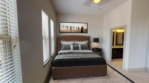 Bedroom With Plenty Of Natural Lights at Civic at Frisco Square Apartments, Frisco, TX, 75034