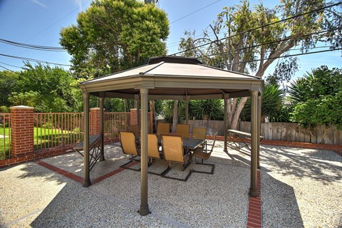 Patio at Madison Place, San Mateo, 94403