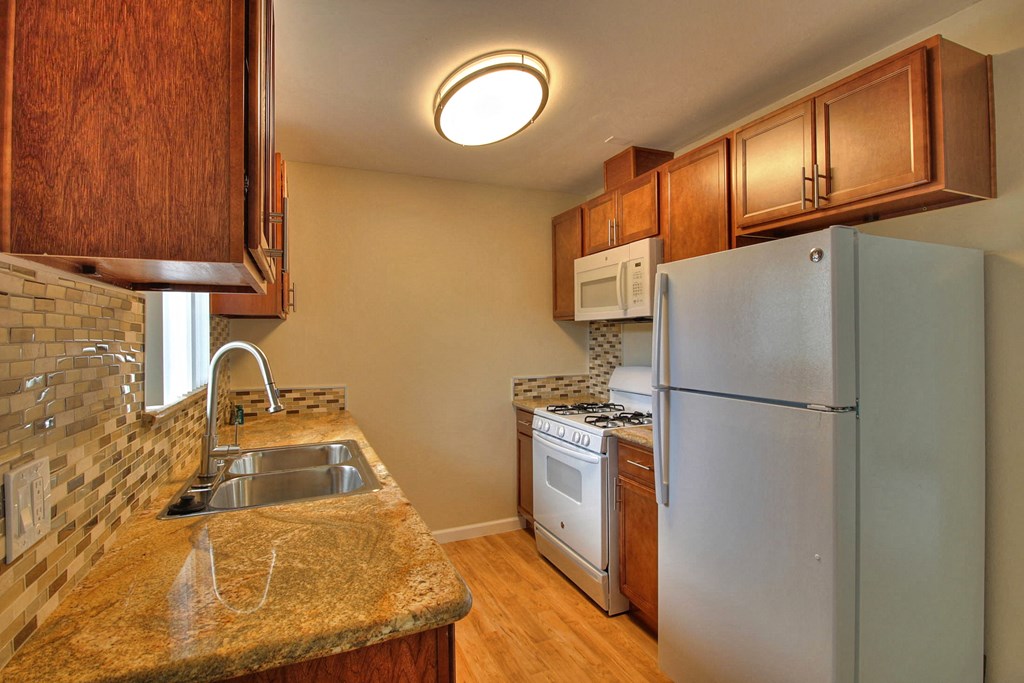 Kitchen at South Mary Place, Sunnyvale, California