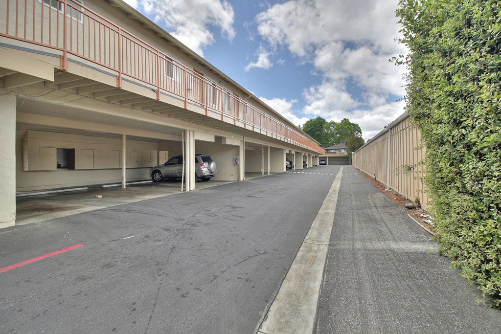 Parking area at South Mary Place, Sunnyvale, CA, 94086