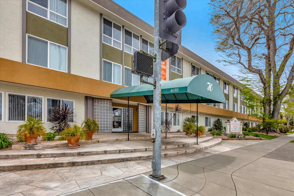 Beautiful green awning