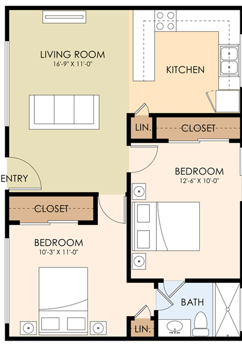 1984 Colony Street 2-3 Beds Apartment for Rent - Photo Gallery 8