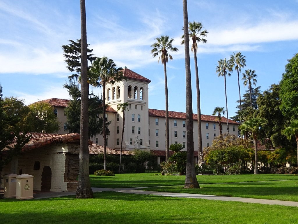 a building on the campus