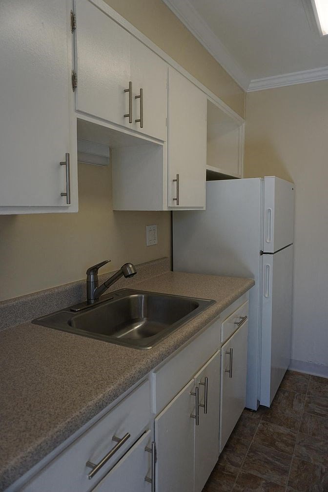 a view of a building with a lot of pipes in it