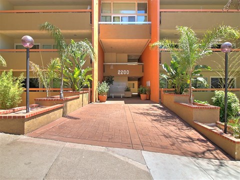 Property Entrance at Belmont Square, Belmont, California