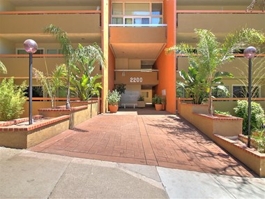 Property Entrance at Belmont Square, Belmont, California