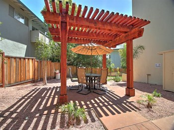 Shaded Outdoor Courtyard Area Property Image
