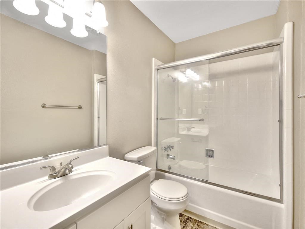 Spa Inspired Bathroom at Laurel Grove Apartments, California, 94025