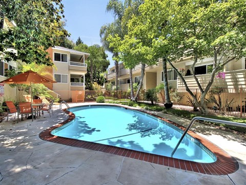 Invigorating Swimming Pool at Laurel Grove Apartments, Menlo Park, CA, 94025