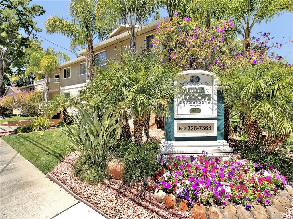 Property Signage at Laurel Grove Apartments, Menlo Park, CA, 94025