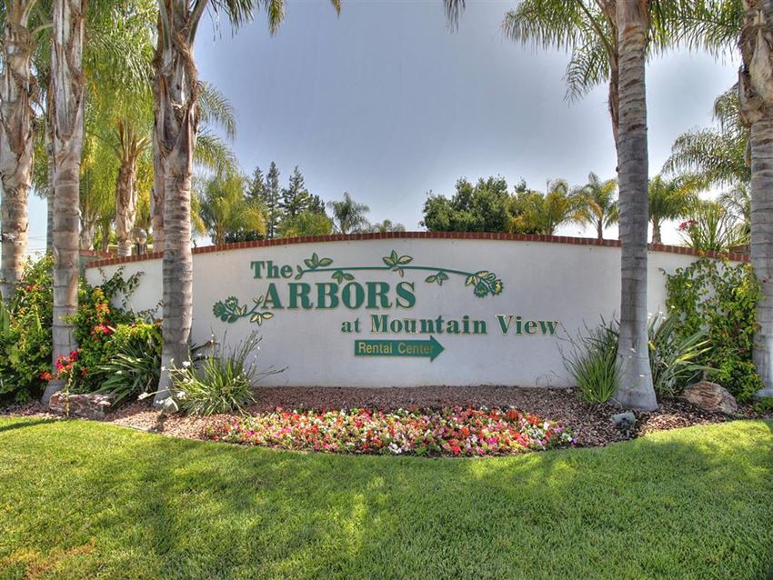 front sign at The Arbors at The Arbors at Mountain View, Mountain View, CA - Photo Gallery 1