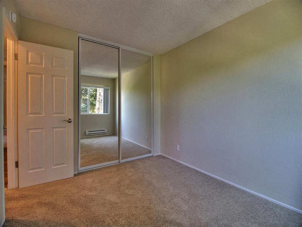 Wooden flooring with glass door  at Boardwalk, Palo Alto, CA