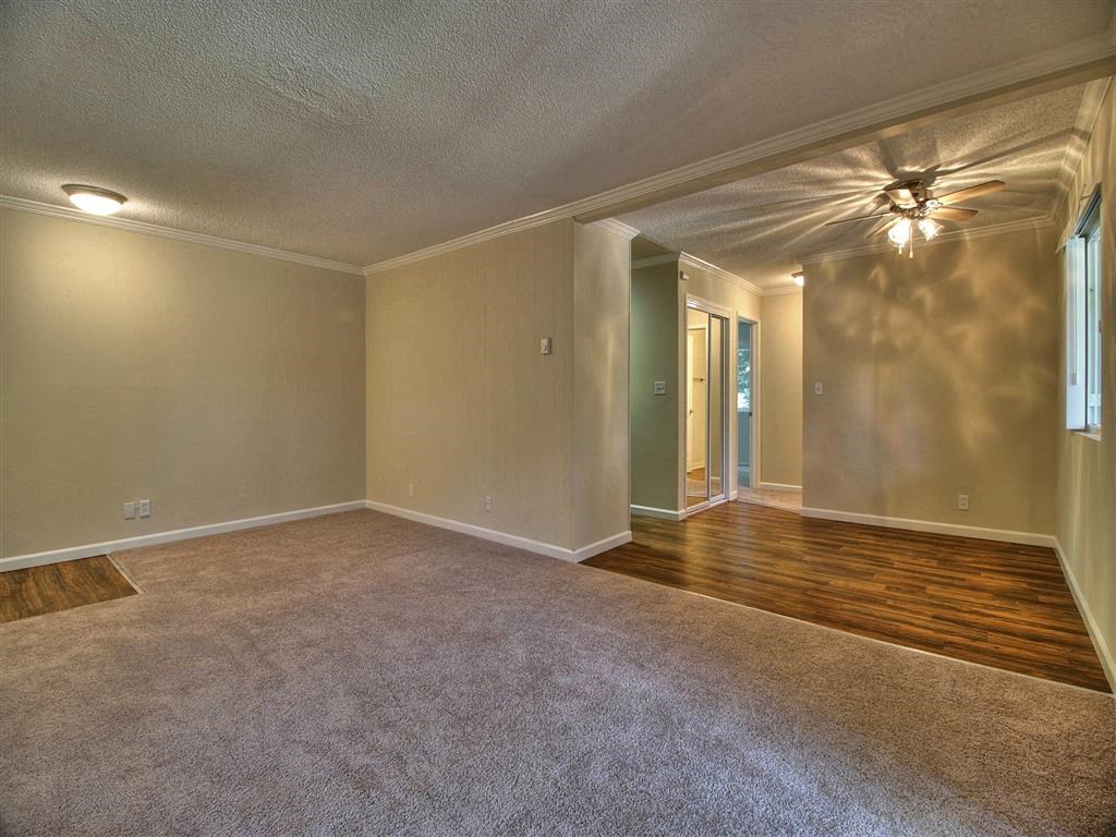 Spacious rooms with beautiful ceiling at Boardwalk, Palo Alto, California