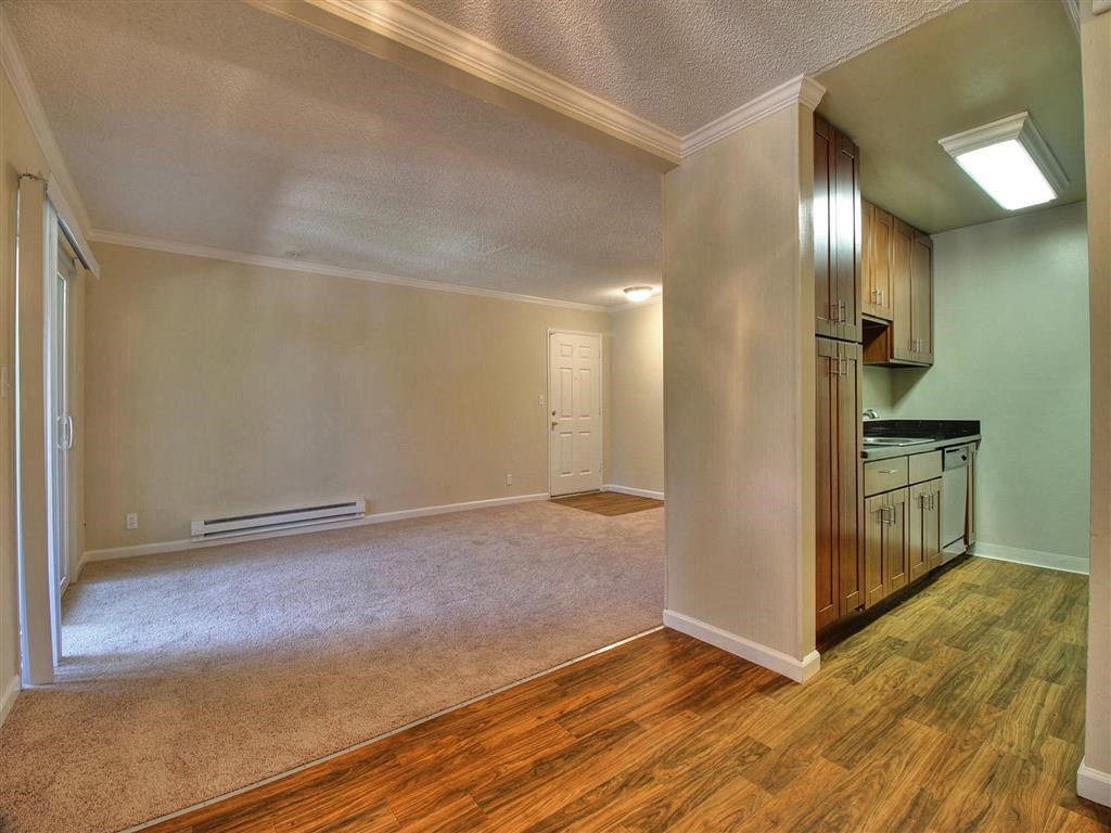 Interior wooden flooring  at Boardwalk, Palo Alto, 94306
