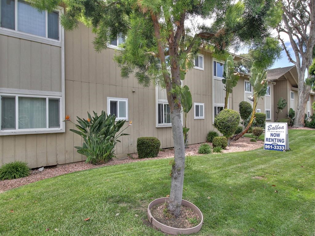 Lush Green Outdoor Spaces at Balboa Apartments, Sunnyvale, California