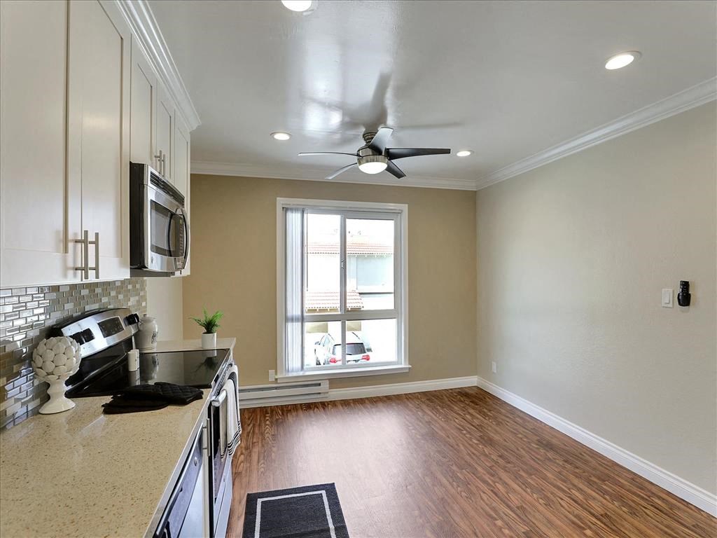 Open Air Kitchen Space at Casa Alberta Apartments, California, 94087
