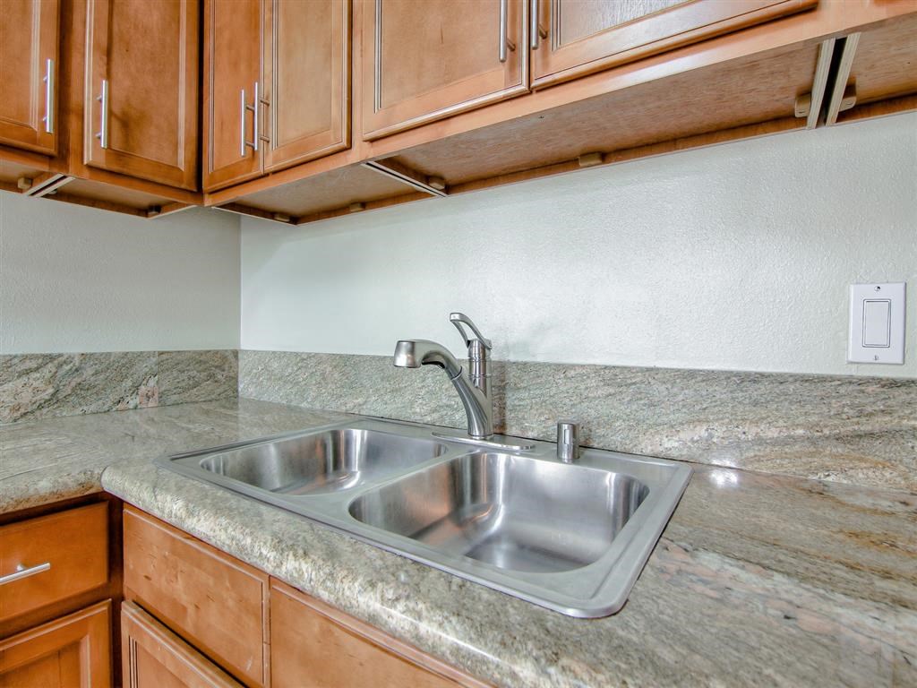 Sink With Faucet at Magnolia Place Apartments, California